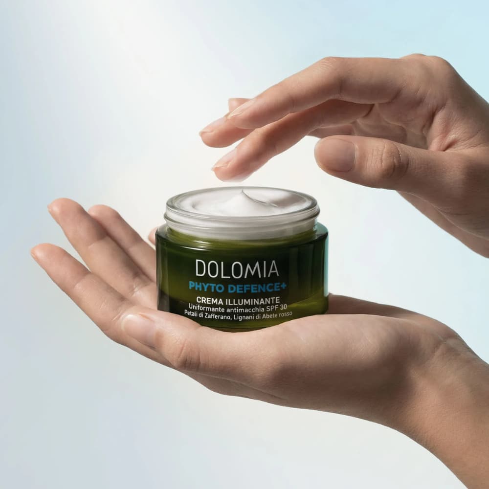Dolomia Phyto Defence, Crema Illuminante, Uniformante Antimacchia SPF30, 50ml