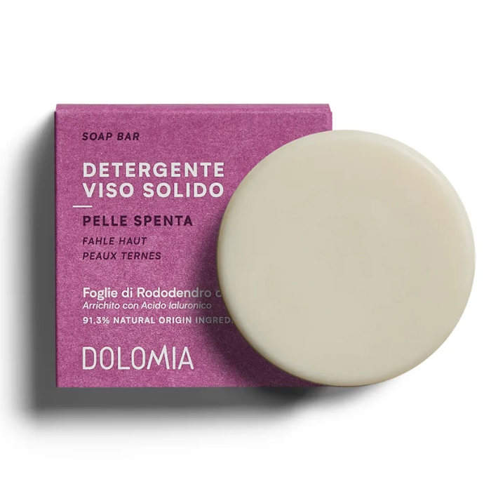 Dolomia Detergente Viso Solido Flora Lift Per Pelle Spenta 60g - Dolomia Detergente Viso Solido Flora Lift 