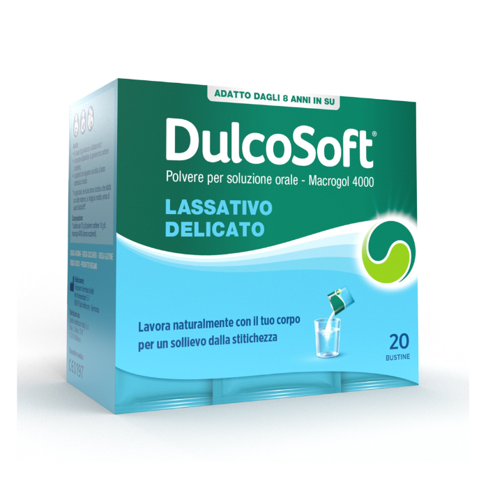 Dulcosoft Lassativo Delicato 20 Bustine