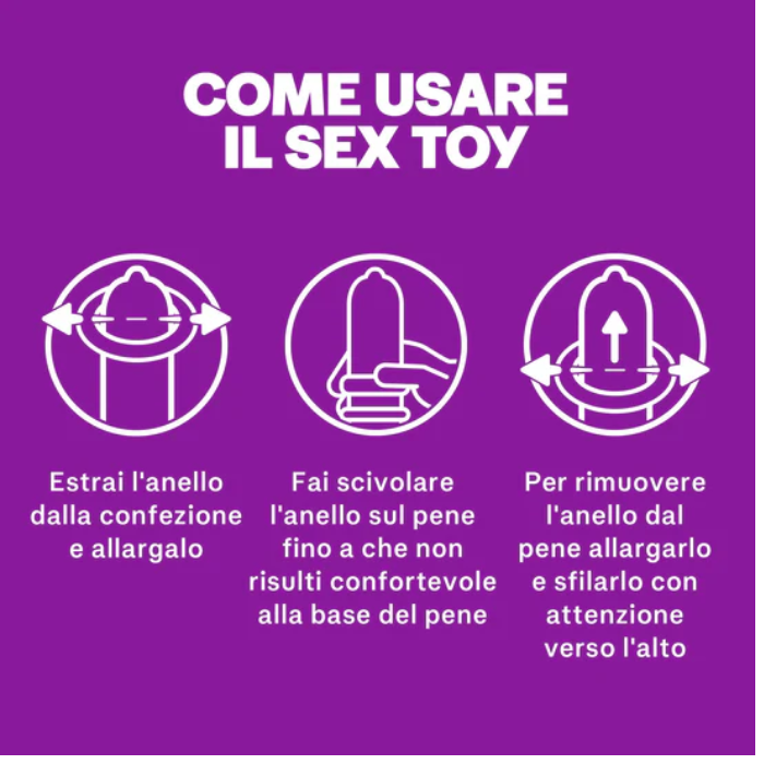 Durex Pleasure Ring Anello Del Piacere - Durex Pleasure Ring Anello Del Piacere