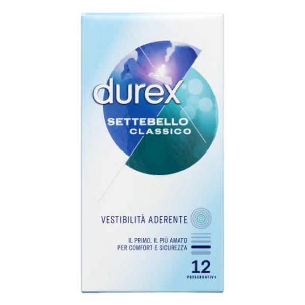 Durex Settebello Classico Profilattici 12 Pezzi
