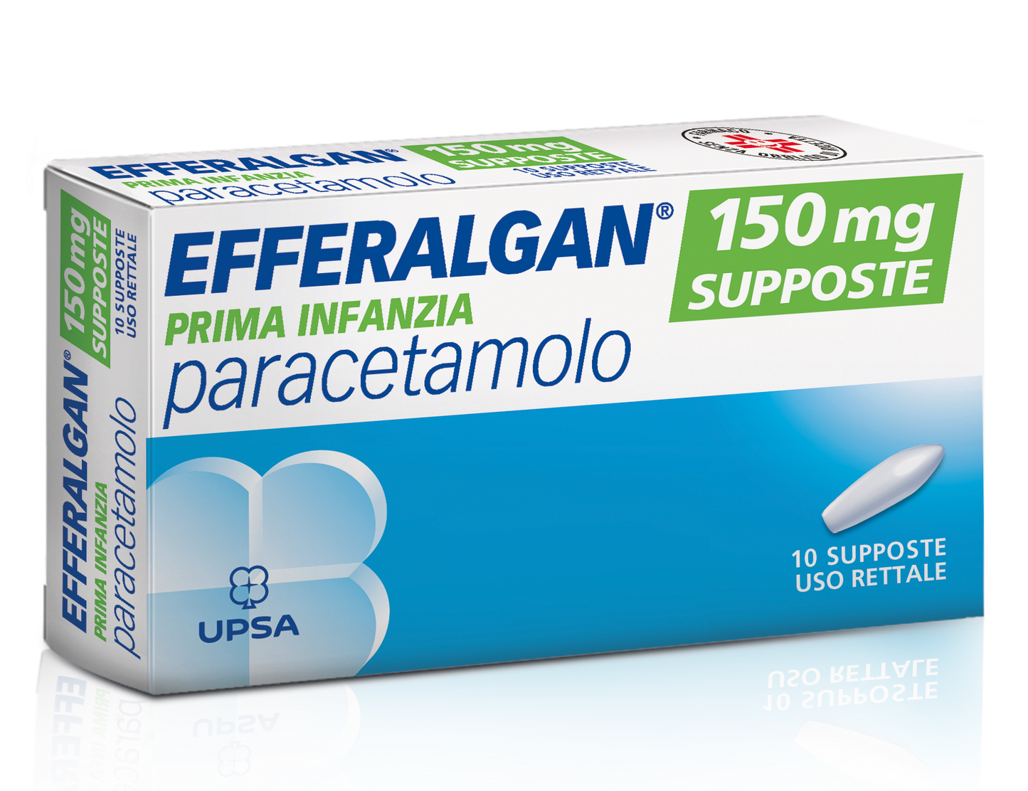 Efferalgan*10supp 150mg