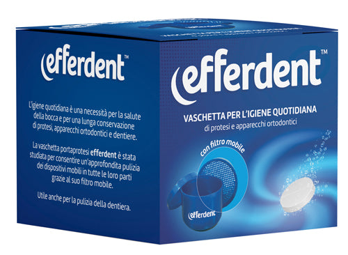 Efferdent Vaschetta Portaprote