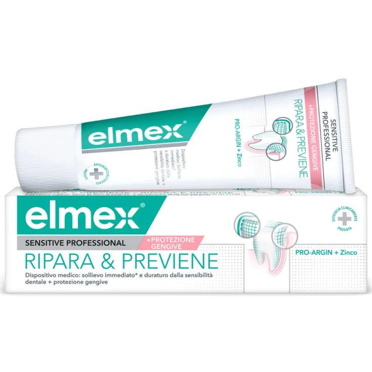 dentifricio elmex ripara e previene 75ml