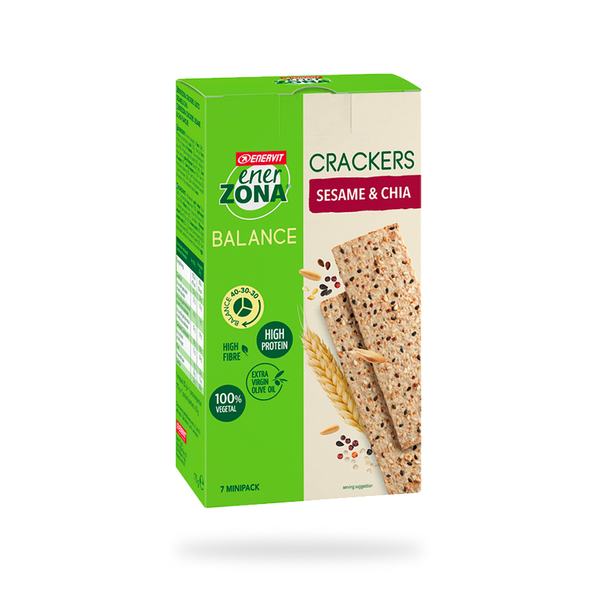 enerzona crackers sesamo e chia
