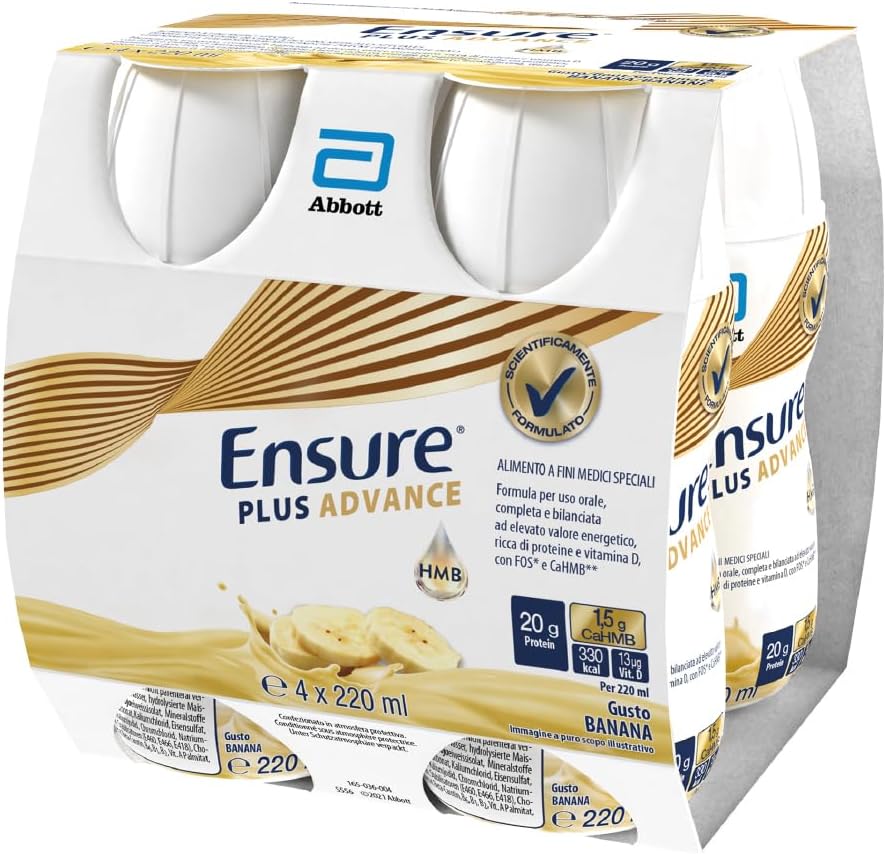 ensure plus advanced banana 4x220ml