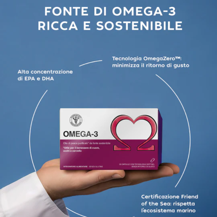 Omega 3 Farmacisti Preparatori 30 Capsule - Omega 3 Farmacisti Preparatori 30 Capsule