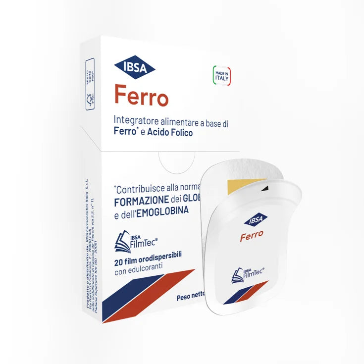 ferro ibsa 20 film orodispersibili