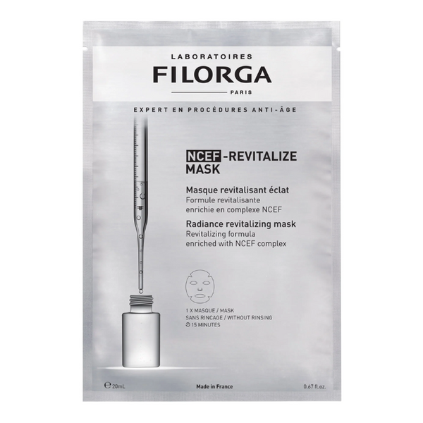 Filorga NCEF Revitalize Mask, Maschera In Tessuto Rivitalizzante di Luminosità
