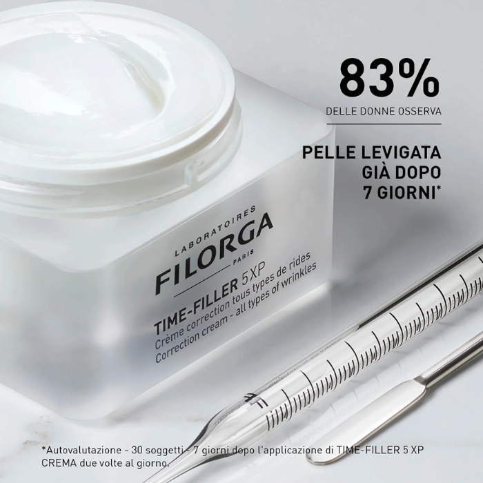 Filorga Time Filler 5XP Crema correttiva per tutti i tipi di rughe viso e collo 50ml