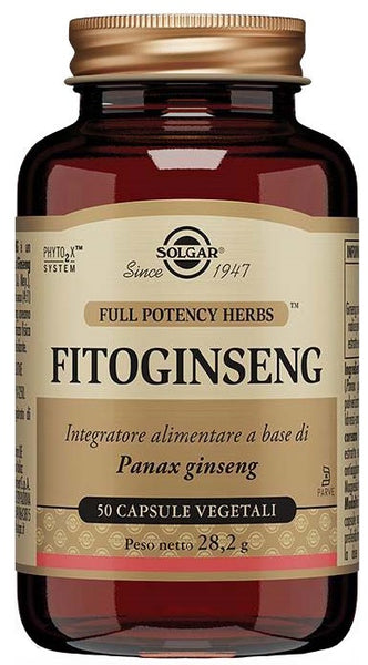 Solgar Fitoginseng 50cps Vegetali