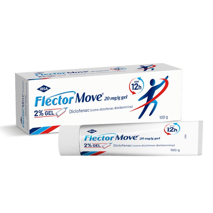 Flectormove Gel Antinfiammatorio e Analgesico, 100g 20mg/g Diclofenac