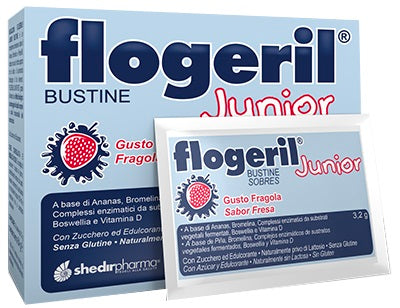 Flogeril Junior Fragola 20bust