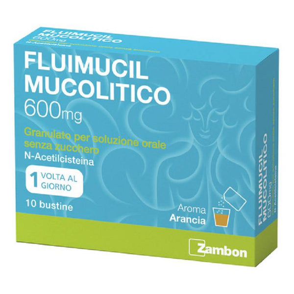 Fluimucil Mucolitico 600mg 10 Bustine