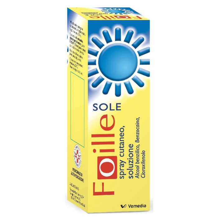 Foille Sole Spray Per Ustioni Solari ed Eritemi 70g