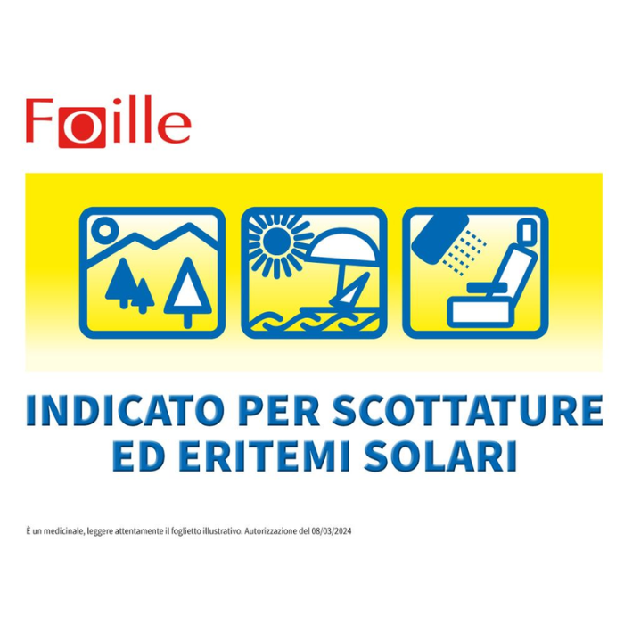 Foille Sole Spray Per Ustioni Solari ed Eritemi 70g