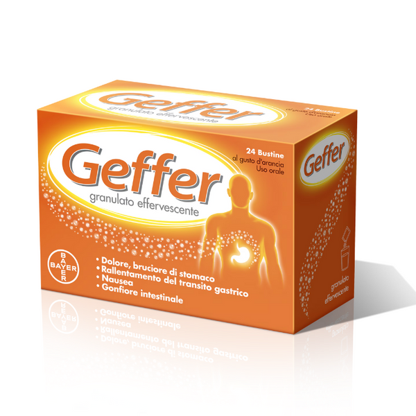 Geffer Granulato Effervescente 24 Bustine