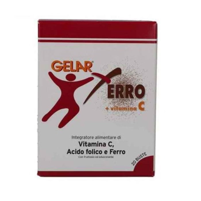 Gelarferro – Integratore di Ferro | 20 Bustine