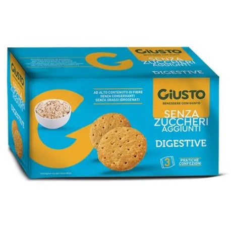 Giusto Biscotti Digestivi Senza Zucchero – 3 Pezzi