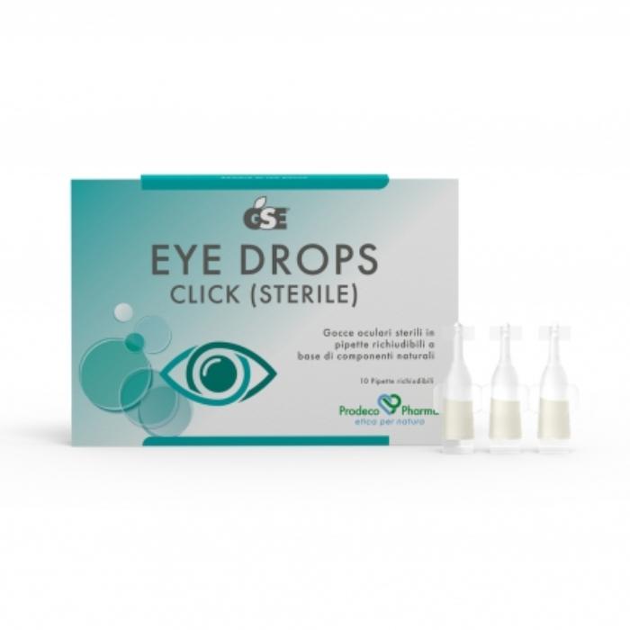Click Eye Gse eye drops click gocce oculari 10 flaconcini da 5ml | Farmannori