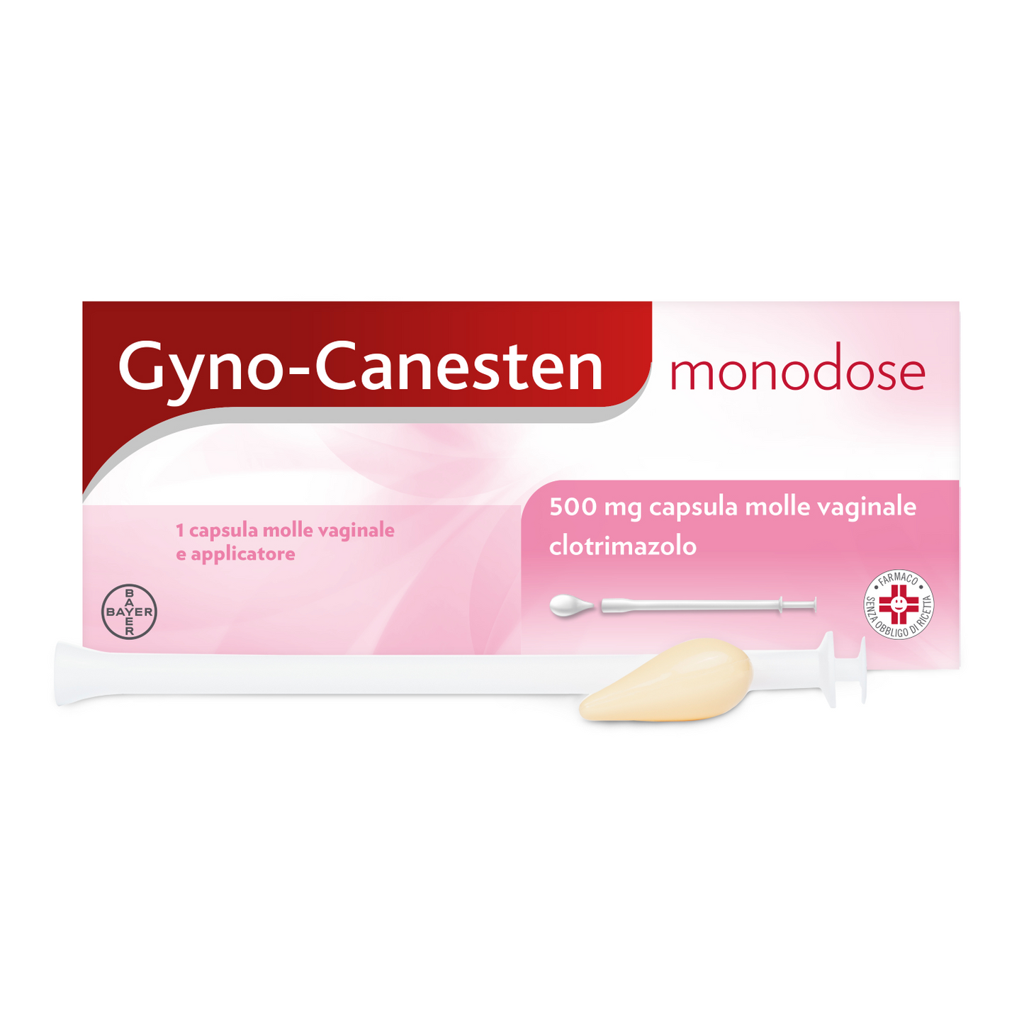 Gynocanesten Monodose 1 Capsula Vaginale 500mg Con Applicatore