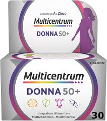 Multicentrum D50+ 30 Compresse – Integratore Multivitaminico Over 50