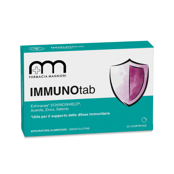 Immunotab, Integratore per il supporto delle difese immunitarie, 20 Compresse, Farmacisti Preparatori