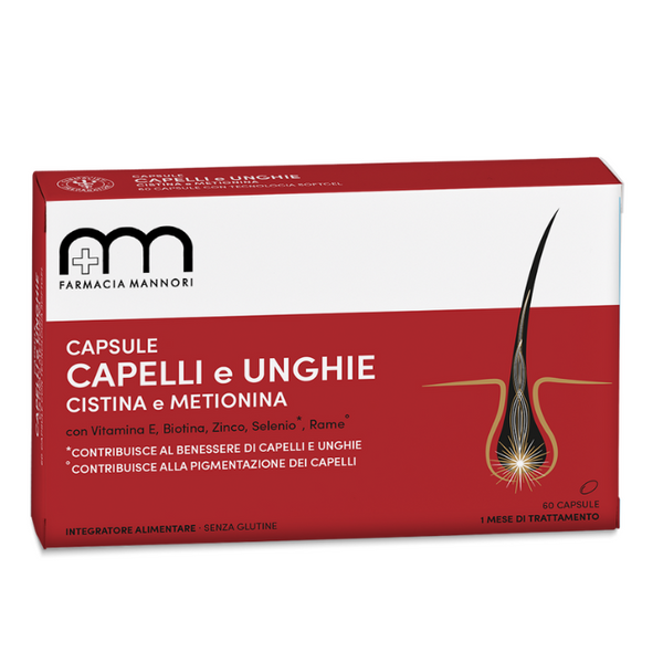Cistina Metionina Integratore Capelli Unghie Farmacisti Preparatori 60 Capsule