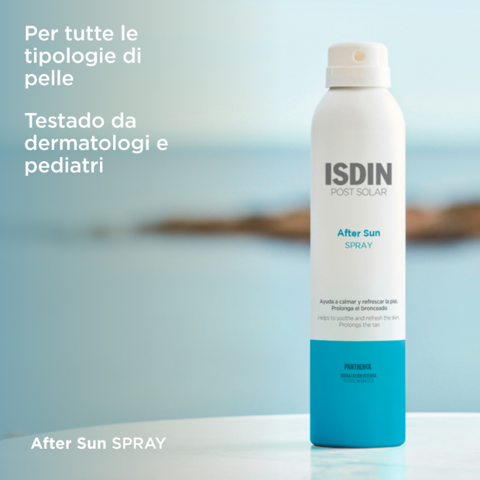 Isdin After Sun Lozione Spray Doposole 200ml - Isdin After Sun Lozione Spray Doposole 200ml