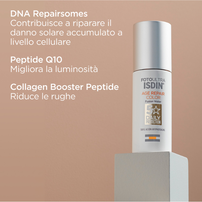 Isdin Age Repair Fusion Water Magic Repair Color Spf50
