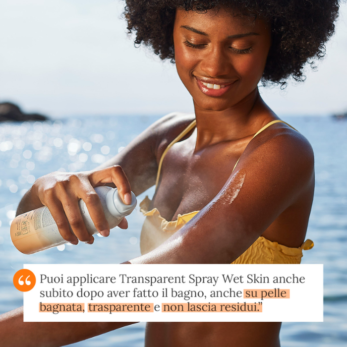 isdin transparent spray wet skin spf30