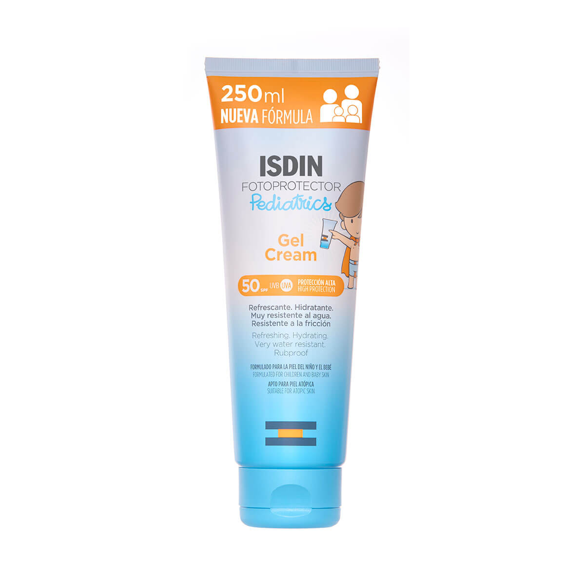 Isdin Gel Cream Pediatrico spf50+ Protezione Solare Bambini 250ml - isdin solare gel crema pediatrico spf50