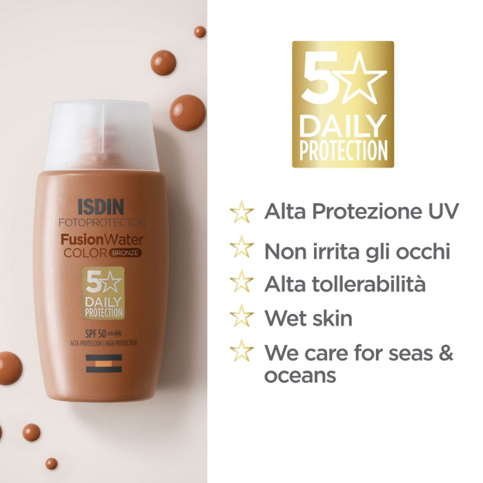 Isdin Fusion Water Color Bronze Spf50 50ml