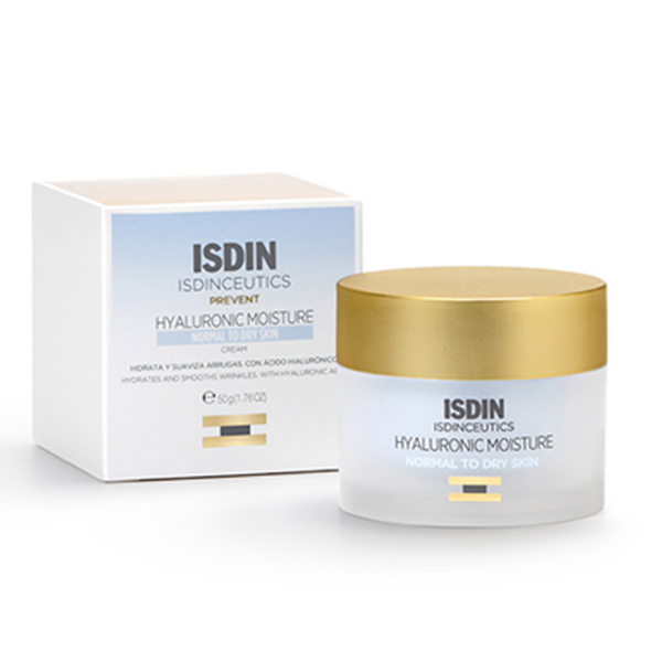 Isdin Isdinceutics Hyaluronic Moisture Crema Viso Pelle Norma e Secca 50g