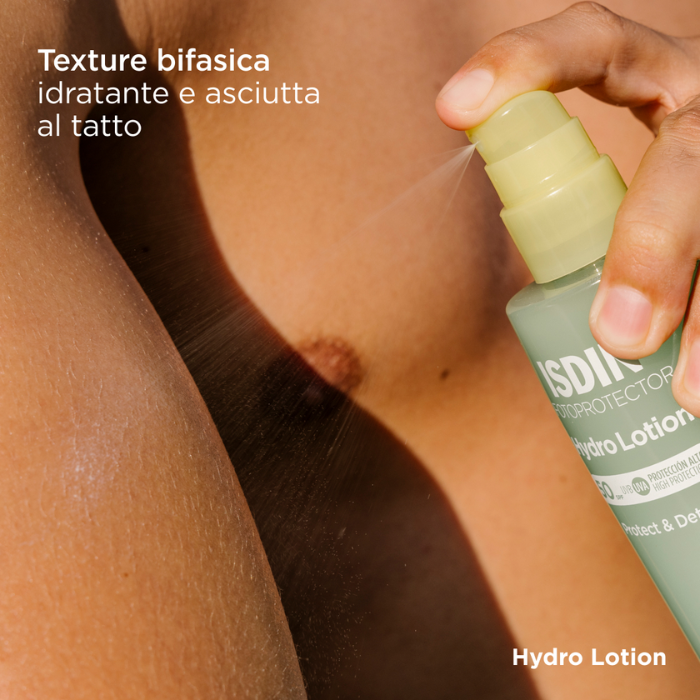 Isdin Hydro Lotion Protezione Solare Corpo Bifasica Spf50 200ml