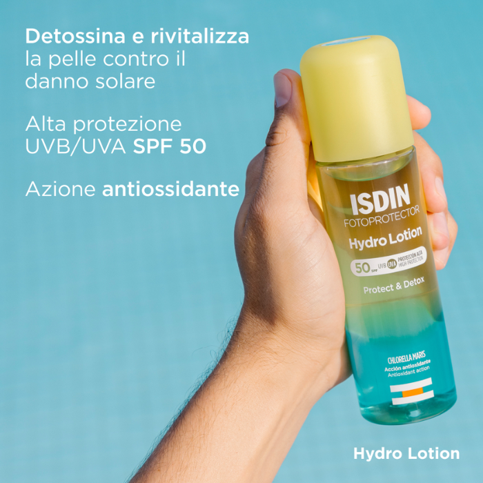 Isdin Hydro Lotion Protezione Solare Corpo Bifasica Spf50 200ml