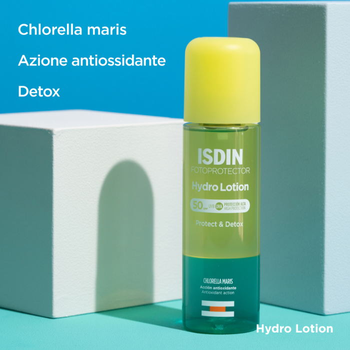 Isdin Hydro Lotion Protezione Solare Corpo Bifasica Spf50 200ml