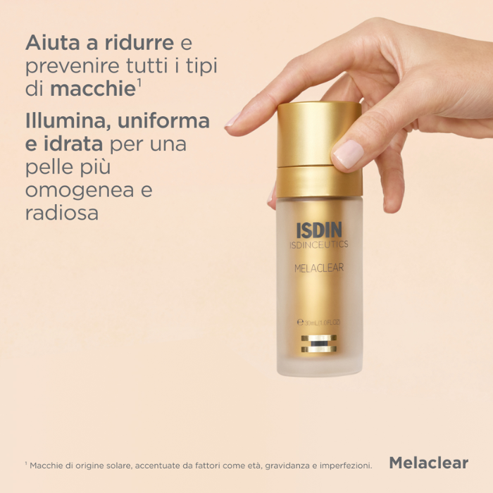 Isdin Isdinceutics Melaclear Refill Siero Viso Antimacchie 30ml - Isdin Isdinceutics Melaclear Siero Antimacchie 30ml