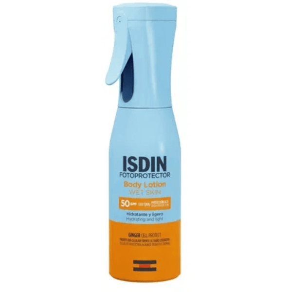 ISDIN Body Lotion SPF50+ Spray 250 ml | Solare Corpo Antiossidante WET SKIN