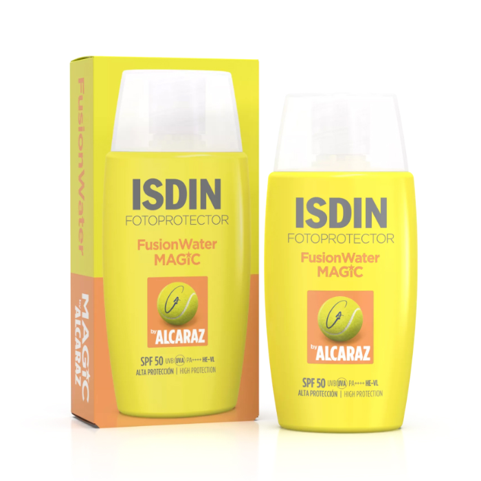 Isdin Fusion Water Magic By Alcaraz Spf50 Protezione Solare Viso 50ml