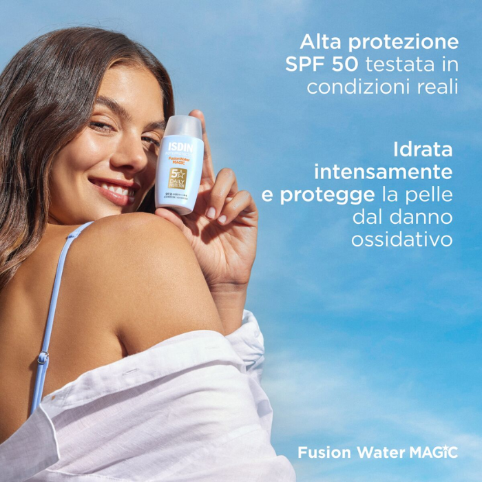 Isdin Fusion Water Magic Spf50 Protezione Solare Viso 50ml