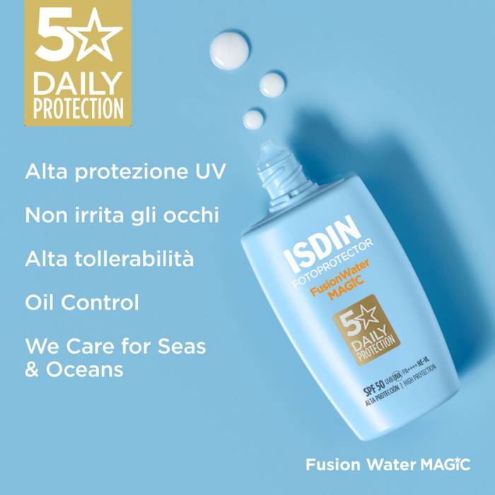 Isdin Fusion Water Magic Spf50 Protezione Solare Viso 50ml