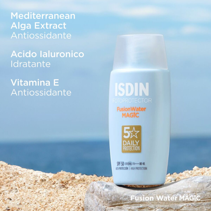Isdin Fusion Water Magic Spf50 Protezione Solare Viso 50ml