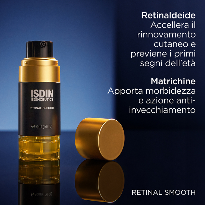 Isdin Isdinceutics Retinal Smooth, Siero Bifasico Notte, 50ml