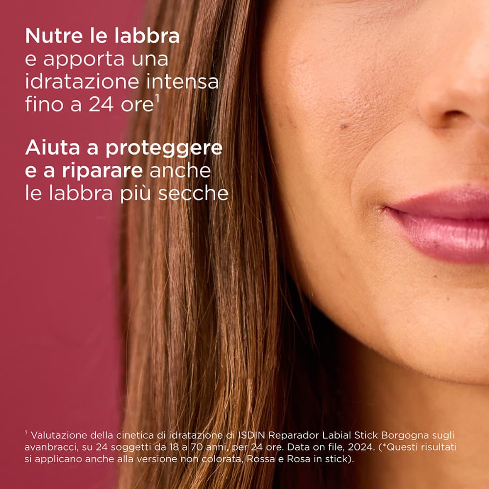 Isdin Reparador Labial - Stick Labbra Borgogna 4g