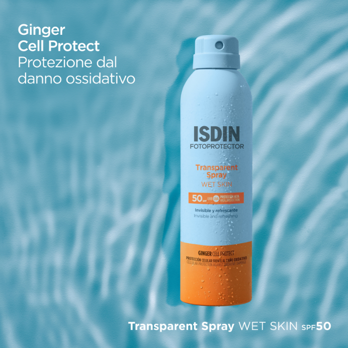 Isdin Fotoprotector Transparent Corpo Spray Wet Skin SPF 50 250ml