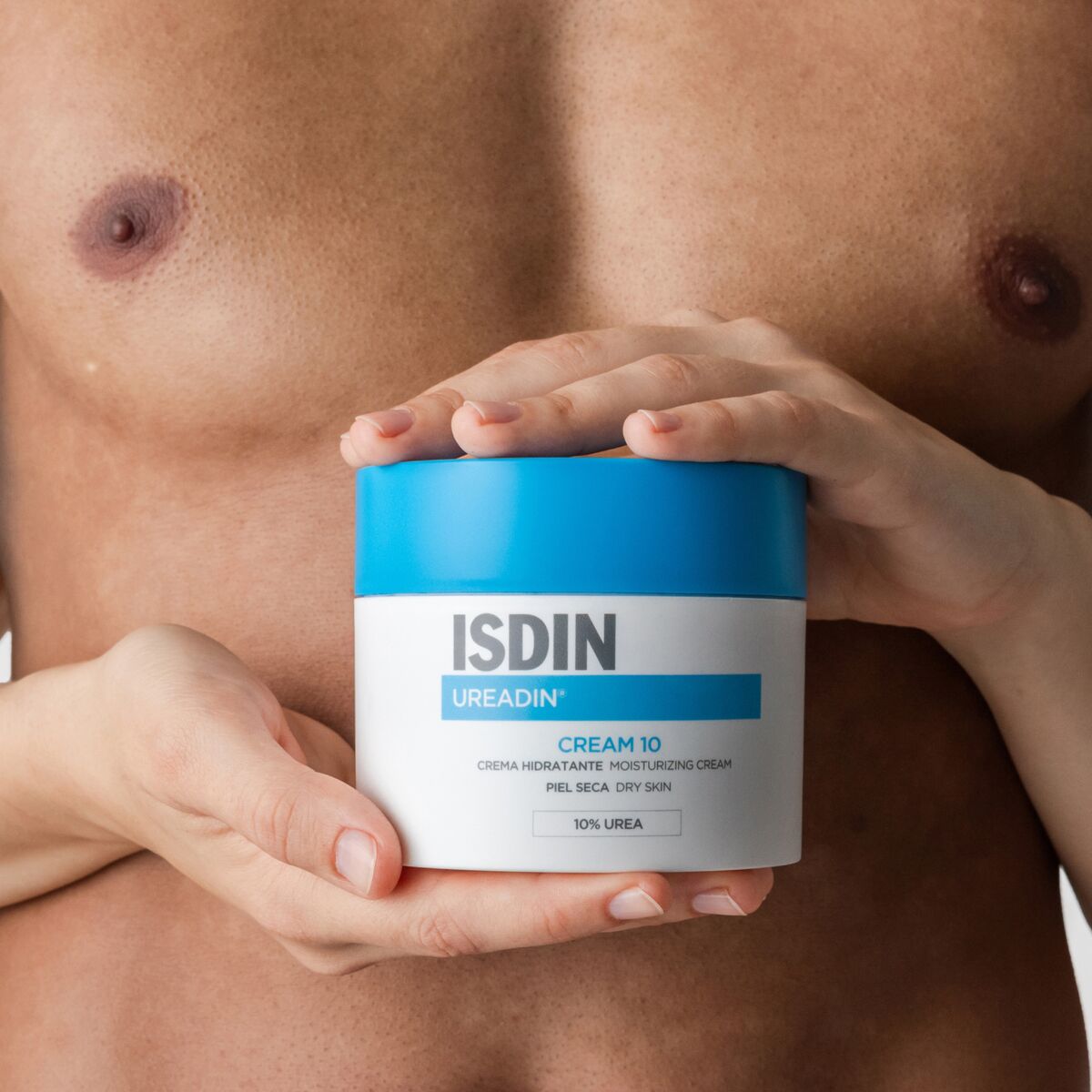 Isdin Ureadin Cream 10 300ml, Crema con urea 10% per Idratazione pelle secca