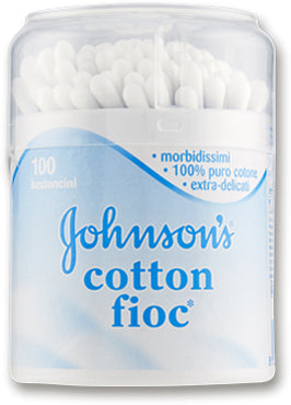 Johnsons Baby Cotton Fioc100pz - Johnsons Baby Cotton Fioc100pz