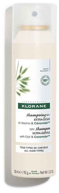 Klorane Shampoo Secco Extra Delicato Avena 150ml - klorane shampoo secco delicato
