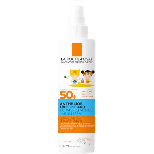 la roche posay anthelios spf50+ spray bambino